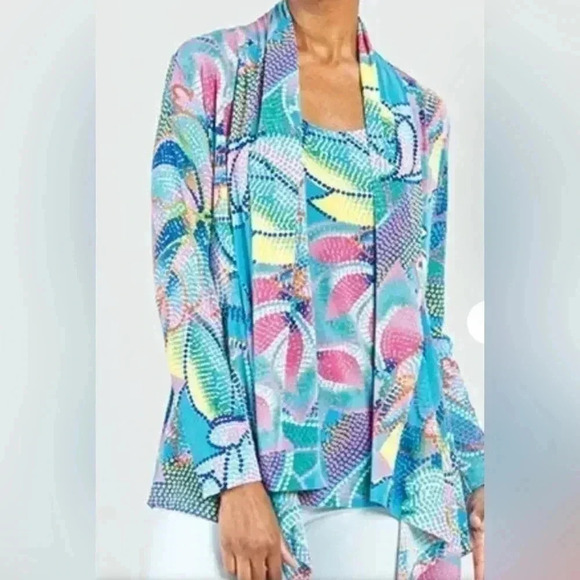 Clara Sun Woo Draped Tunic Cardigan - Picture 2 of 7